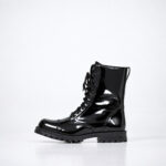 Samelin 511 patent black boot, side profile