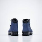 Samelin 5531 Navy hiking boots, rear view