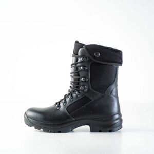 Samelin Winter Utopia black winter boot in side profile